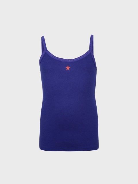 

Jockey Girls Blue Solid Camisoles