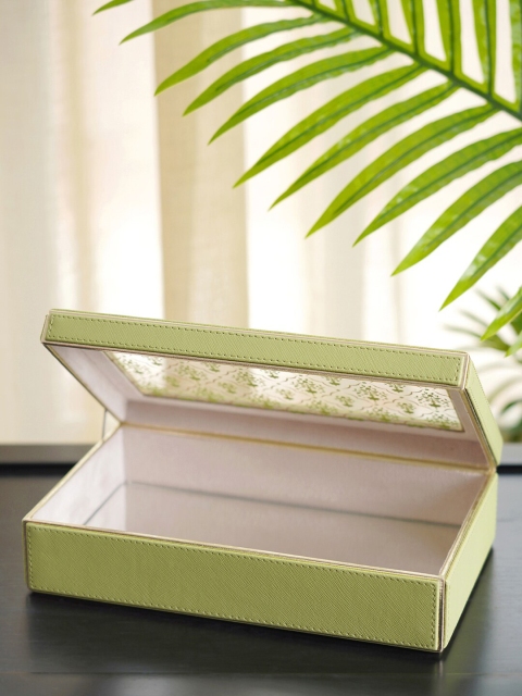 

Pure Home and Living Green Solid Box With Lid