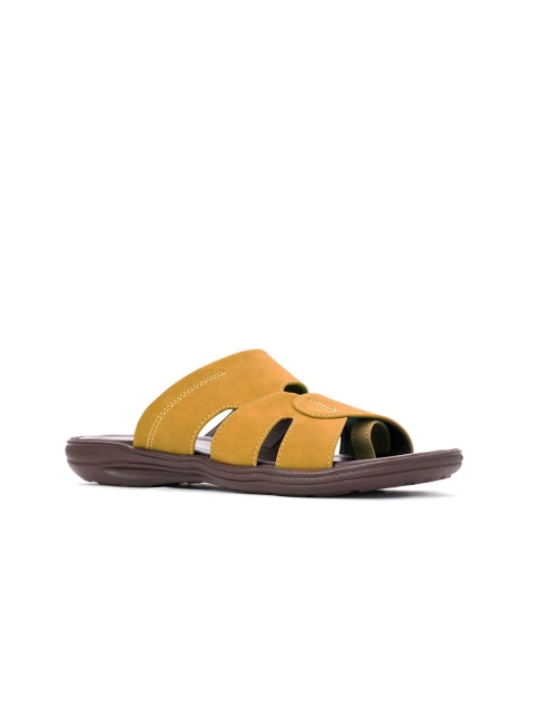 

Khadims Men Brown Comfort Sandals