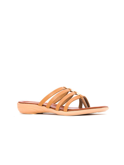 

Khadims Women Beige Open Toe Flats