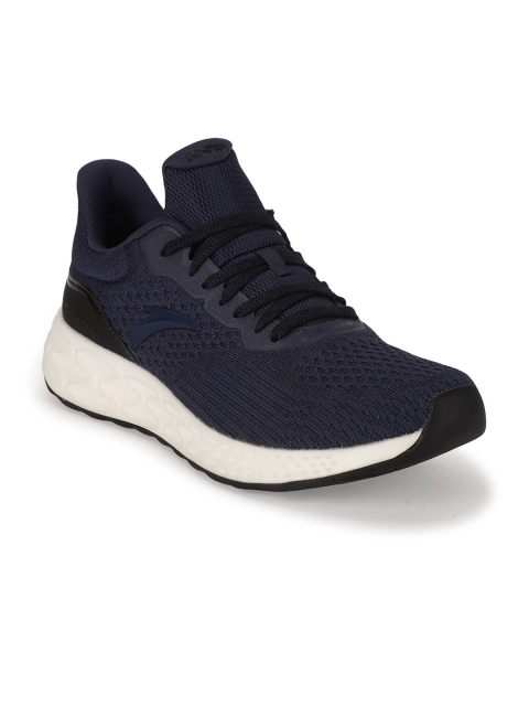 

Anta Men Navy Blue Mesh Running Non-Marking Shoes