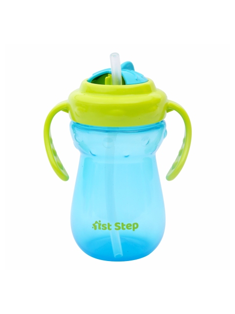 

1st Step Kids Blue & Green Solid Baby Sipper With Twin Handles