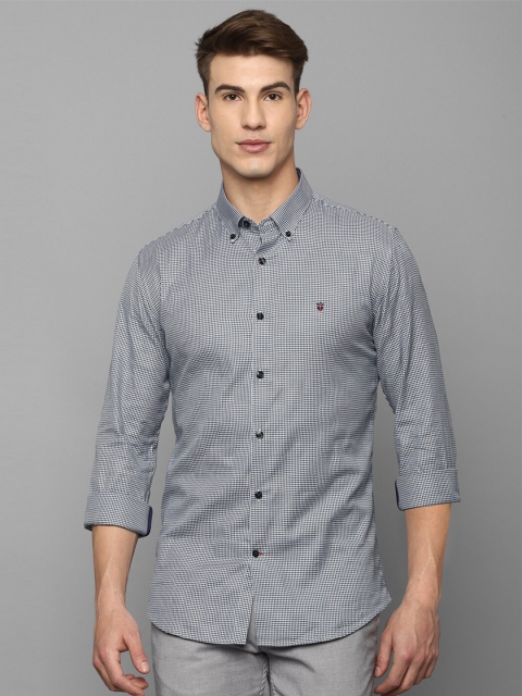

Louis Philippe Sport Men Grey Slim Fit Checked Casual Shirt