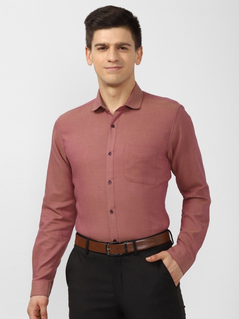 

Peter England Men Pink Formal Shirt