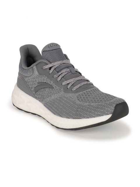 

Anta Men Grey Mesh Running Non-Marking Shoes