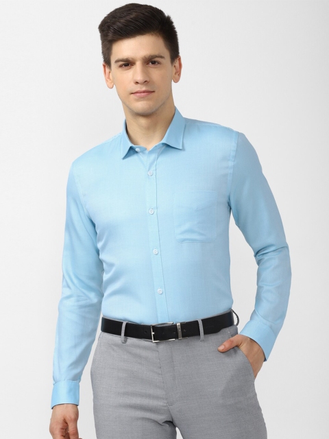 

Peter England Elite Men Blue Slim Fit Formal Shirt