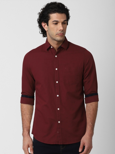 

Van Heusen Sport Men Maroon Slim Fit Casual Shirt