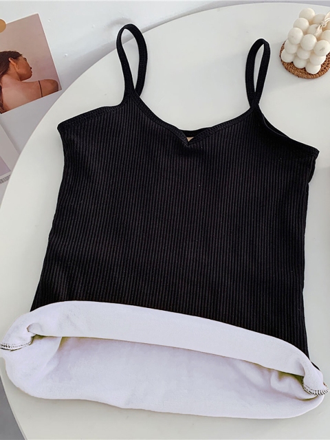 

URBANIC Black Non-Padded Camisole 55337