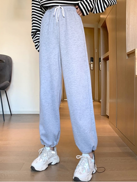 

URBANIC Women Grey Chinos Trousers