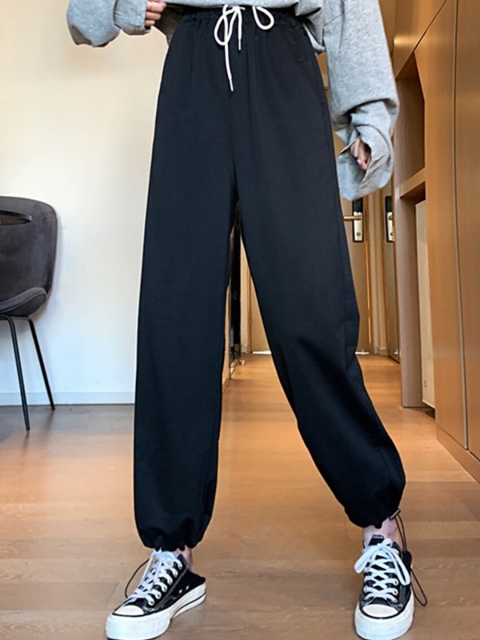 

URBANIC Women Black Trousers