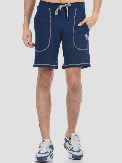

Cloak & Decker by Monte Carlo Men Blue Sports Shorts