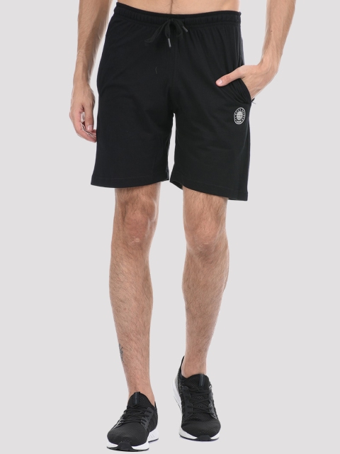 

Cloak & Decker by Monte Carlo Men Black Sports Shorts
