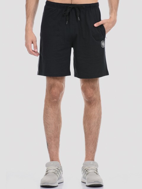 

Cloak & Decker by Monte Carlo Men Black Sport Shorts