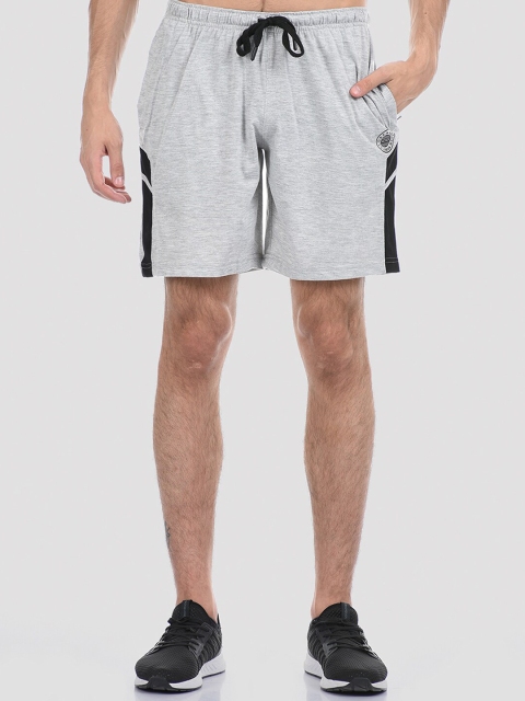 

Cloak & Decker by Monte Carlo Men Grey Sports Shorts