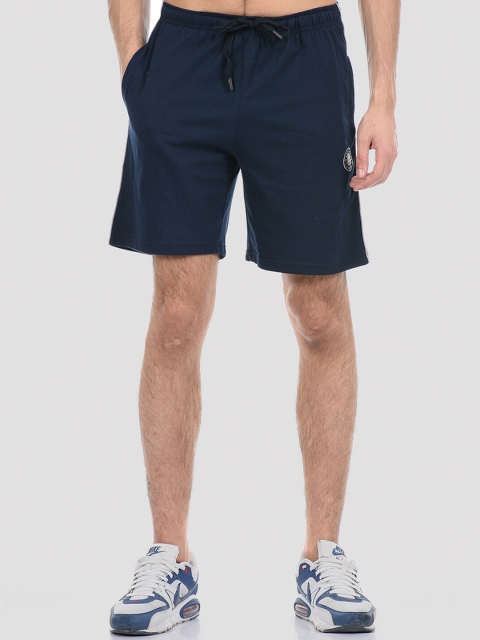 

Cloak & Decker by Monte Carlo Men Navy Blue Sports Shorts