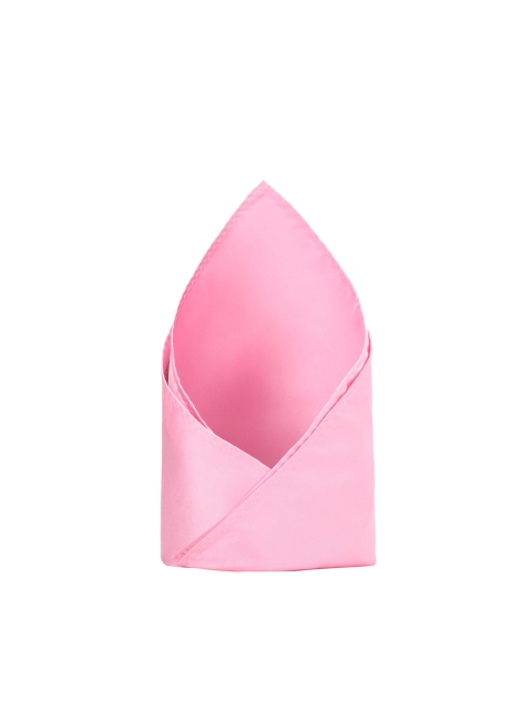 

Van Heusen Pink Solid Pocket Square