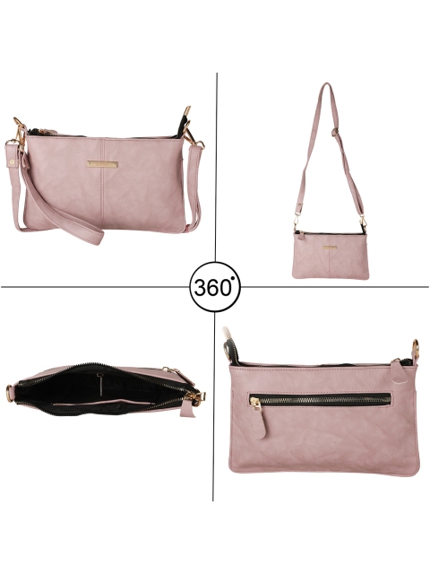 

LEKHX Pink PU Oversized Bucket Hobo Bag with Quilted