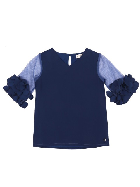 

Gini and Jony Blue Solid Top