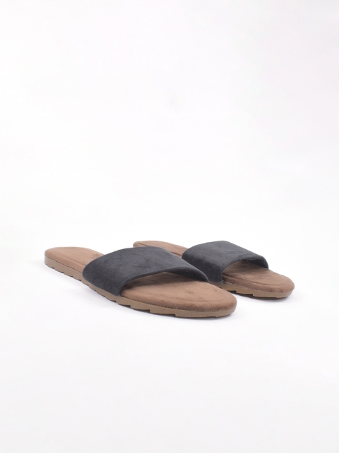 

Apratim Women Black Open Toe Flat