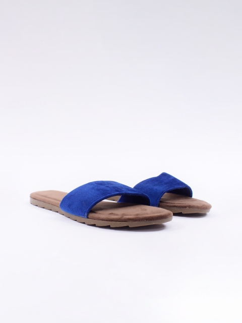 

Apratim Women Blue Open Toe Flats