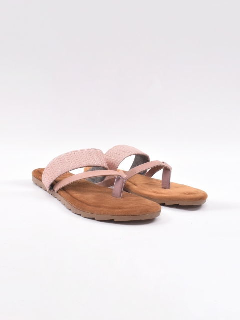 

Apratim Women Pink Open Toe Flats