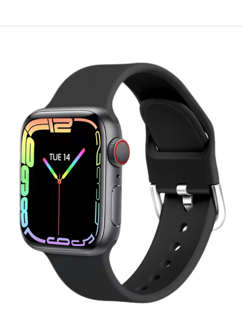 

I KALL Black Solid 64 Gb Smart Watches