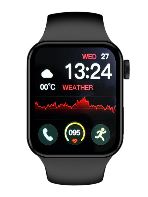 

I KALL Unisex Black Smart Watches