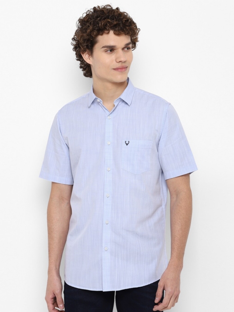 

Allen Solly Men Blue Slim Fit Casual Shirt
