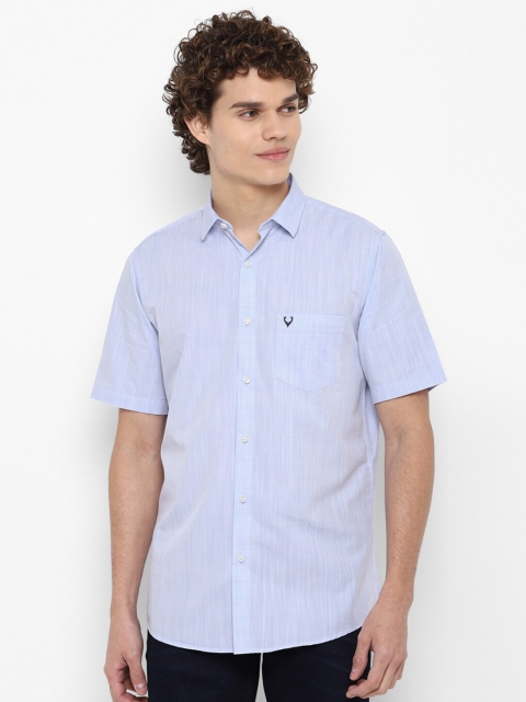 

Allen Solly Men Blue Slim Fit Casual Shirt