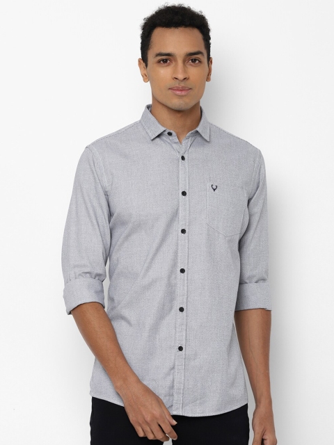 

Allen Solly Sport Men Grey Casual Shirt