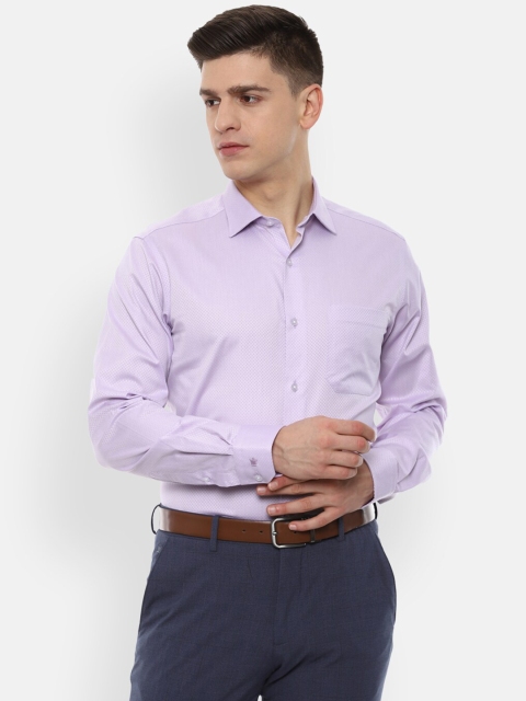 

Louis Philippe Men Purple Slim Fit Formal Shirt