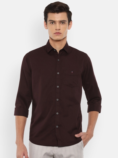 

Louis Philippe Sport Men Maroon Slim Fit Casual Shirt