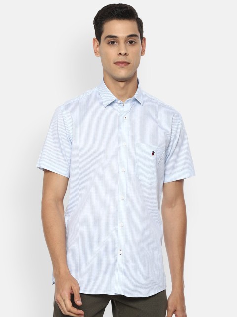 

Louis Philippe Sport Men Blue Slim Fit Printed Casual Shirt