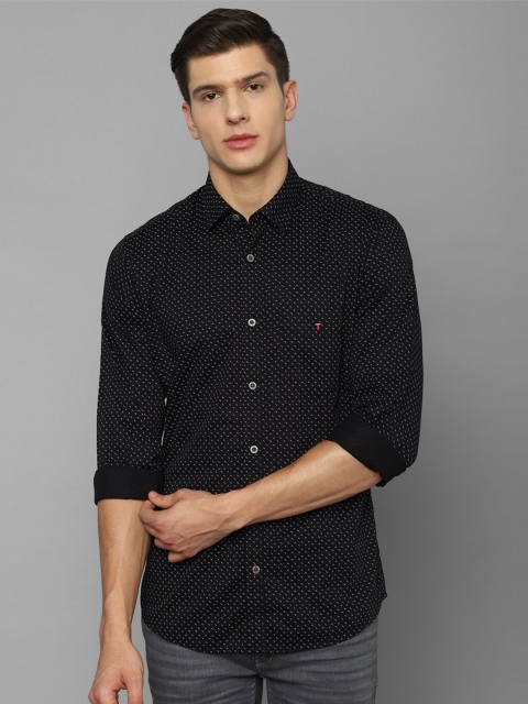 

Louis Philippe Sport Men Black Slim Fit Printed Casual Shirt