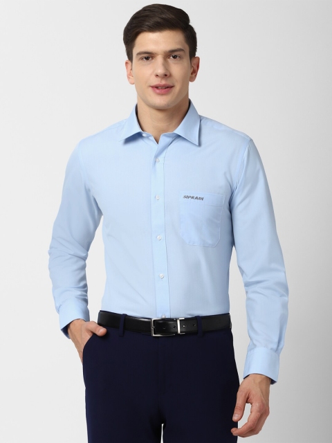 

Peter England Men Blue Slim Fit Formal Shirt
