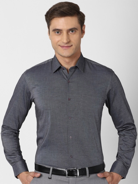 

Peter England Men Grey Formal Shirt