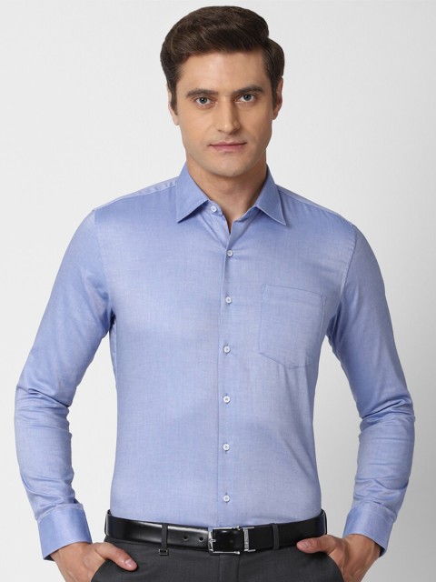 

Van Heusen Men Blue Slim Fit Formal Shirt