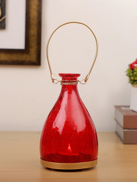 

HomeTown Red Solid Candle Holders
