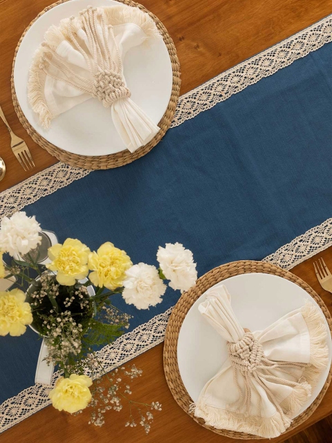 

The Yellow Dwelling Blue Solid Runners