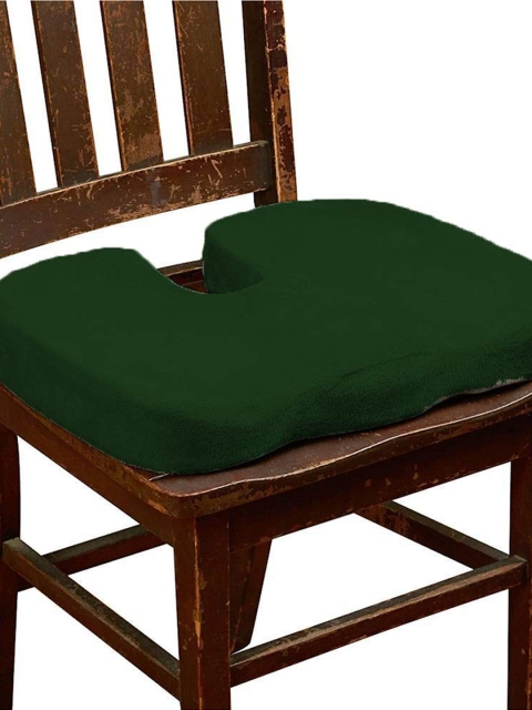 

Pum Pum Green Solid Chair Tailbone Cushions