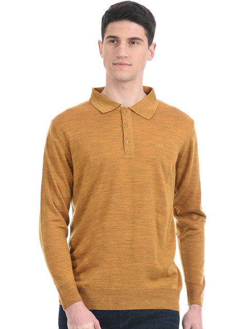 

Cloak & Decker by Monte Carlo Men Tan Pullover