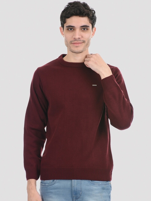 

Cloak & Decker by Monte Carlo Men Maroon Pullover