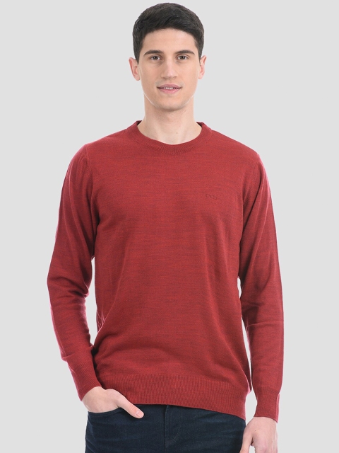

Cloak & Decker by Monte Carlo Men Maroon Pullover