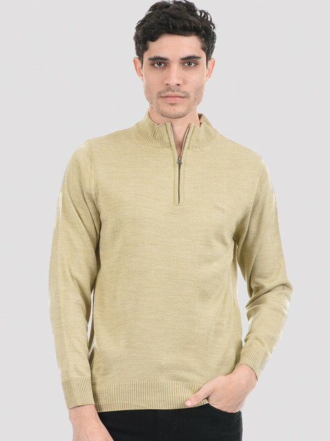 

Cloak & Decker by Monte Carlo Men Tan Pullover