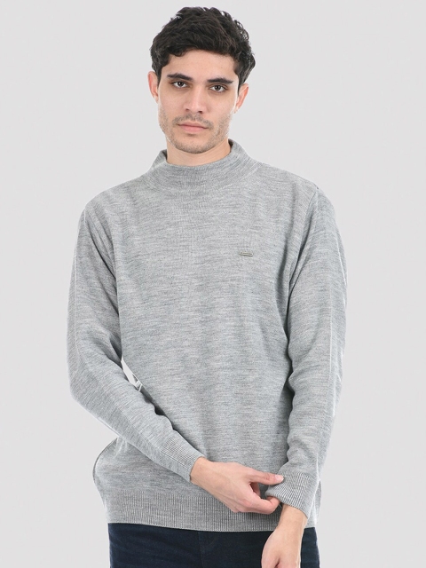 

Cloak & Decker by Monte Carlo Men Grey Melange Pullover