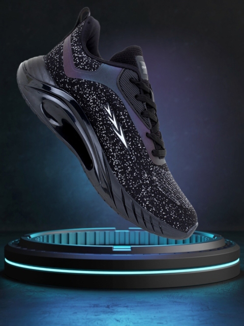 

Columbus Men Black Mesh Running Sports Shoes