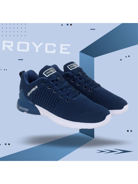 

Columbus Men Turquoise Blue Mesh Running Sports Shoes ROYCE-ORIGINAL(M)-T.BLU/WHT_6