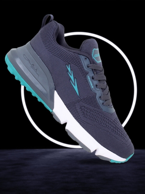 

Columbus Men Grey Mesh Running Shoes