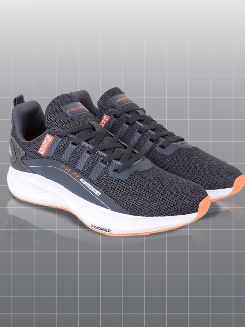 

Columbus Men Grey Mesh Running Shoes