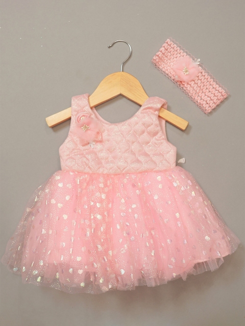 

Mumkins Girls Pink Net Dress